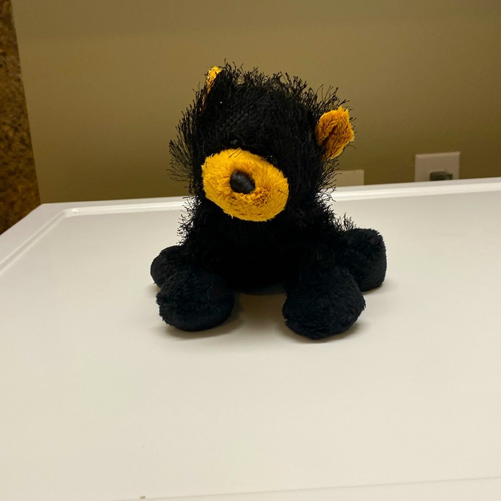 GANZ Webkins Black Bear , 9 inches long.
